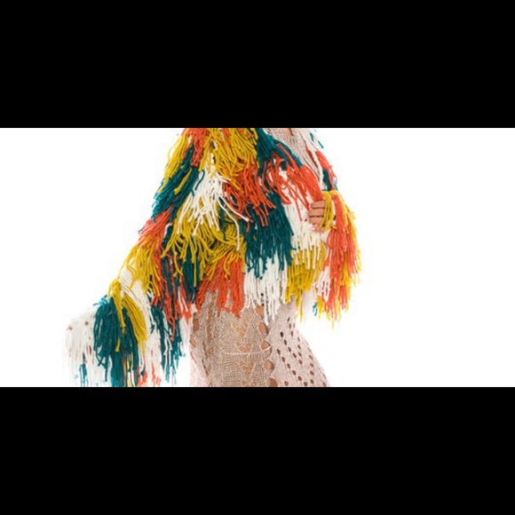 Multi-Color Shaggy Cardigan - Picture 2 of 4